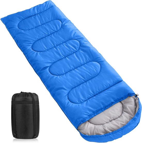 Clostnature Lichtgewicht Slaapzak voor Kamperen - Outdoor Casual Rechthoekige Slaapzak met Kleine Verpakking voor Volwassenen, Dames, Heren Wandelen, Sporten, Bergbeklimmen