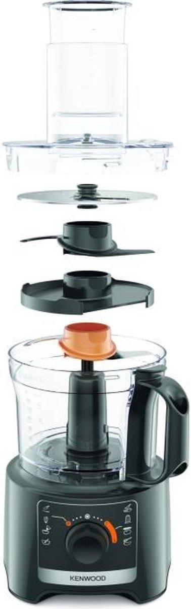 KENWOOD FDP31.020GY multifunctionele robot - 2 snelheden + Pulse - 800W - kom 2,1L + accessoires van Kenwood — afbeelding 4
