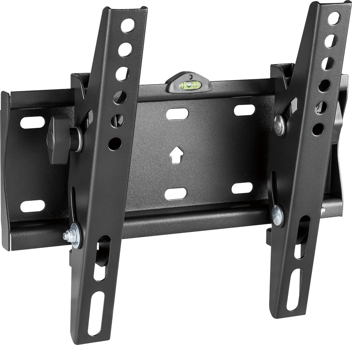 Cabletech Universele Televisie Muurbeugel voor LED LCD TV van 23'' tot 42'' Inch - Verticaal Instelbaar - Max Belastbaar Gewicht 30 kg - TV beugel