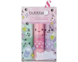 bubble't bath&body-Boba Tea Lippenbalsem cadeauset (3 x 4 g)