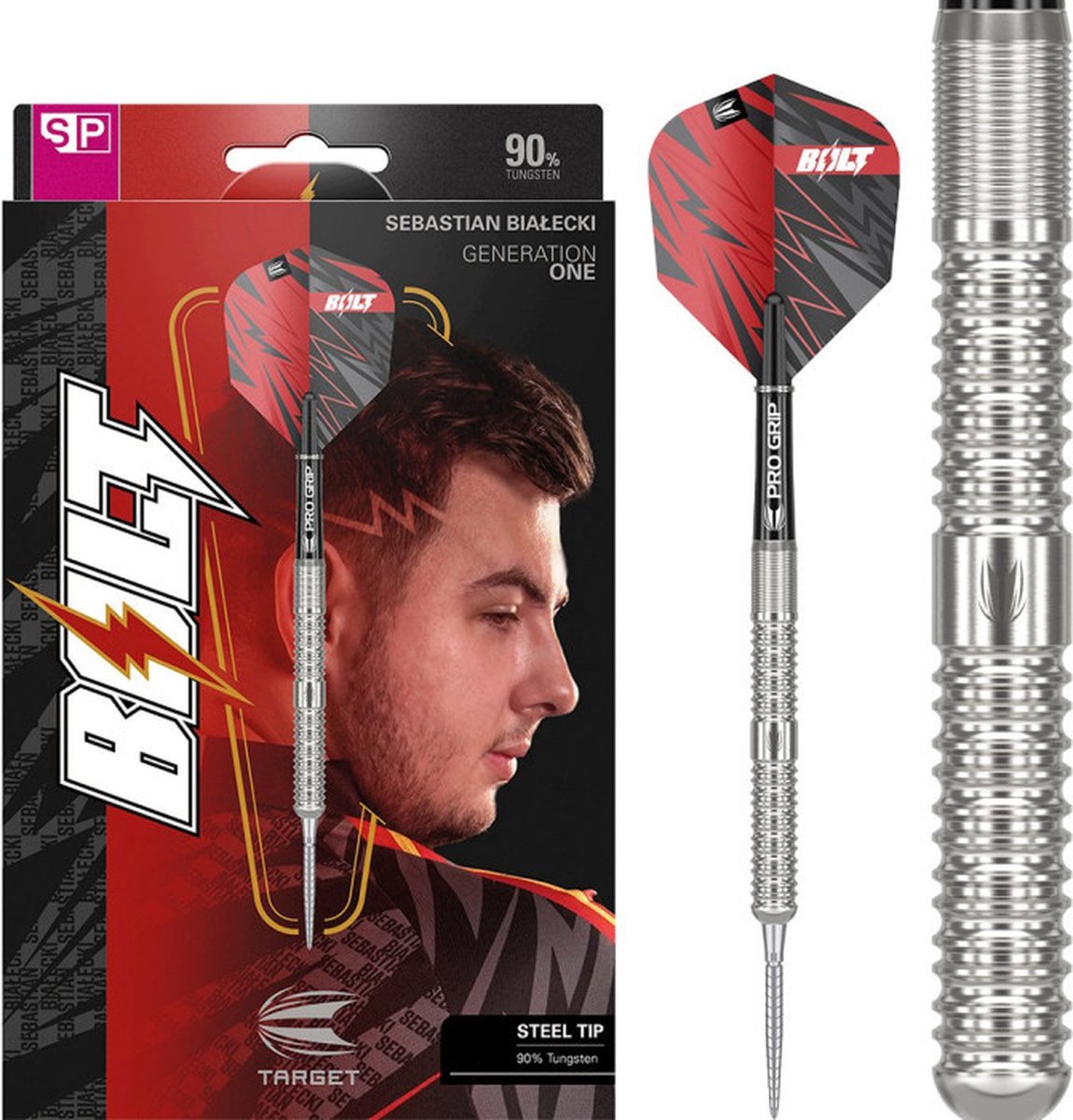 Target Sebastian Bialecki G1 Swiss Point 90% - Dartpijlen
