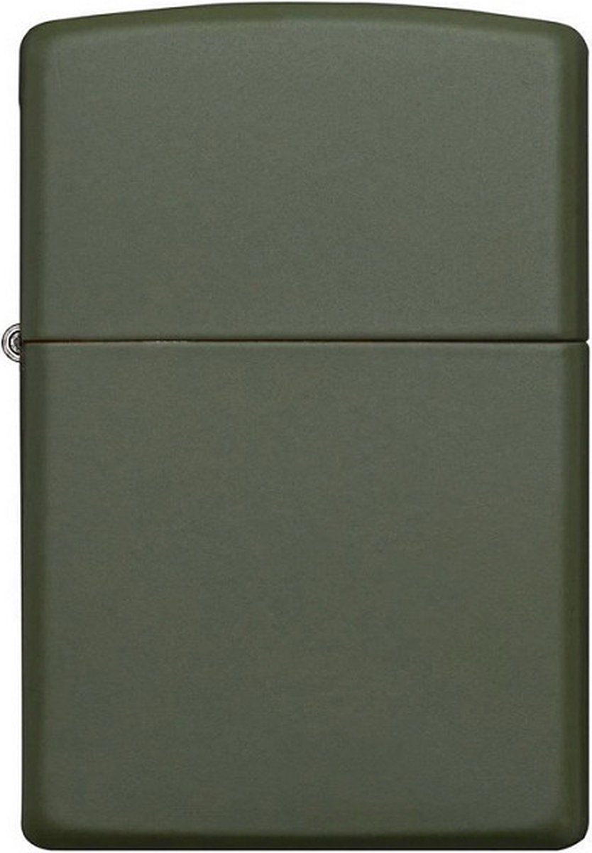 Zippo mat groen