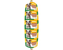 Boomy - Hondenvoer - Maaltijdworst hond - Hondenworst - Vers vlees hond - Lam - 4 x 800g