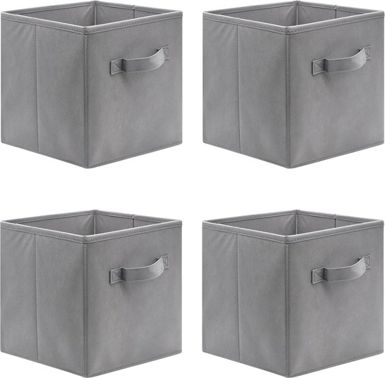Opbergbox groen stof 28x28x28 cm kopen! | HORNBACH