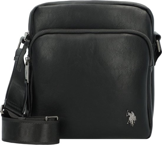 U.S. POLO ASSN. sac à épaule bandoulière sac pour tablette Free Spirit Vertical Crossbody Bag Black noir