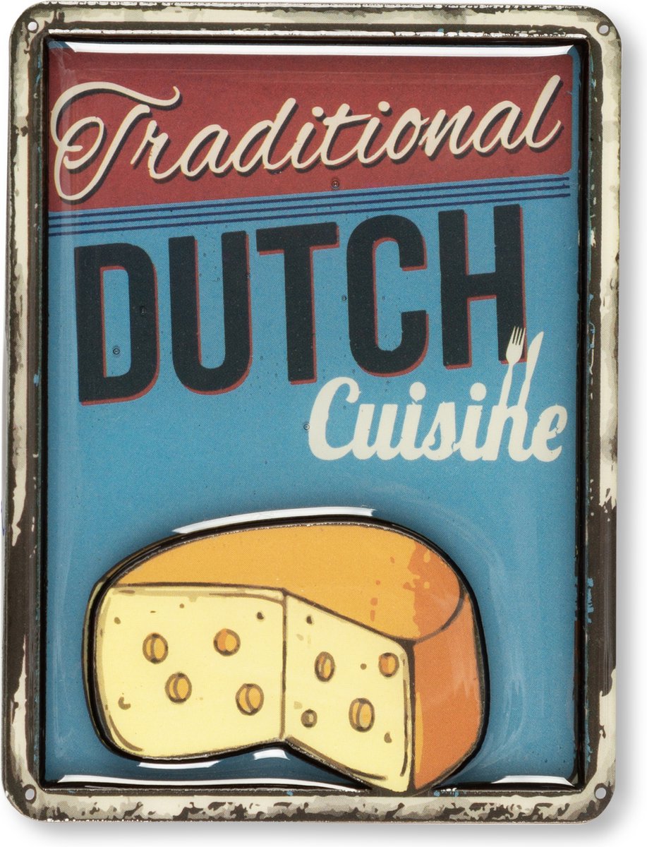 Memoriez 2D Magneet Cuisine Kaas