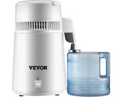 Professioneel Destilleerapparaat – Destileerketel – Voor Alcohol – Alcohol Stoken – Alcohol Maken – 4L – RVS – Isolatie – Zilver