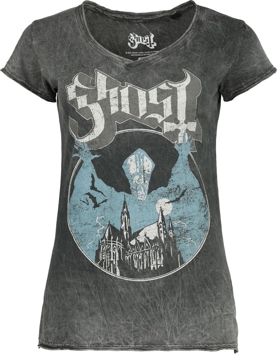 Ghost Opus Dames T-shirt - grijs - XXL