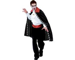 Vampier : cape, jabot, voor volwassenen één maat / halloween & horror