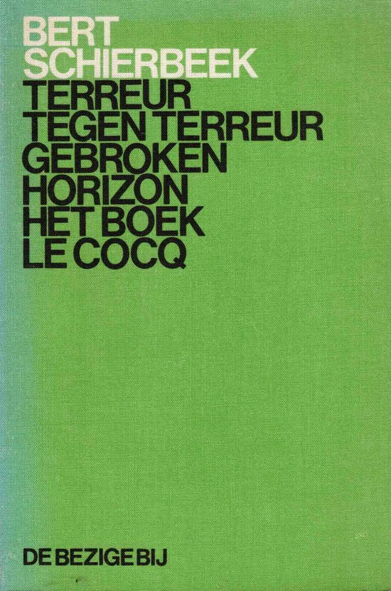 Terreur tegen terreur gebr.hor. enz