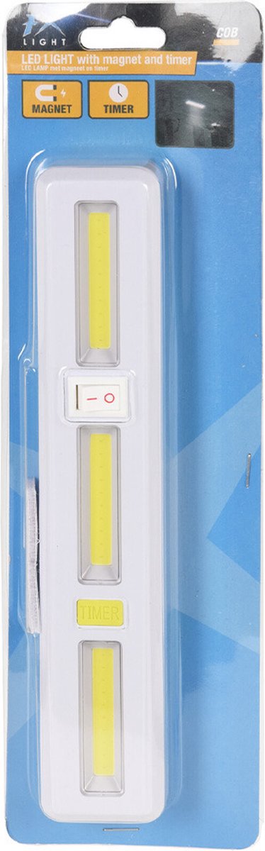 FX light Kastlampen - met schakelaar - LED lampen - wit - 24 x 4.2 cm - met magneten te bevestigen — afbeelding 2