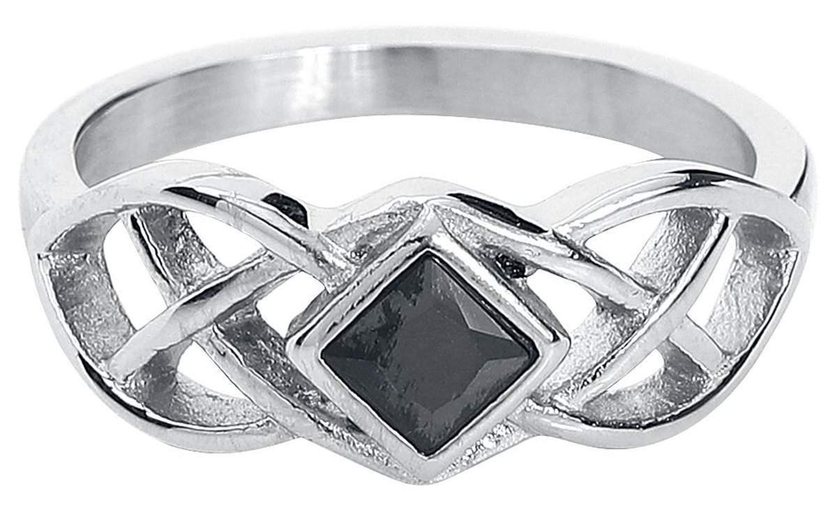 etNox Celtic Knot Dames Ring - zilverkleurig - 56
