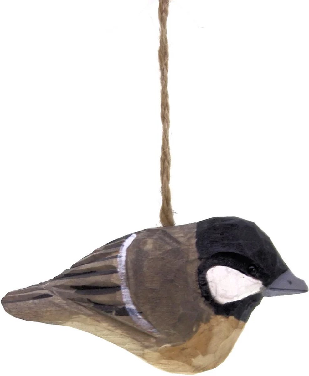 Ornament Vink, hout 7,5x3,5x4,5cm