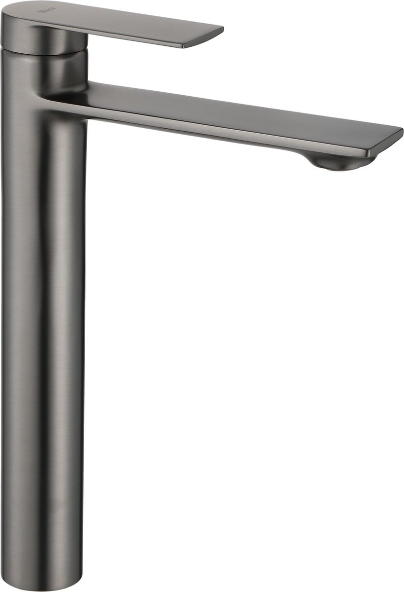 Rea Storm Titanium High - Wastafelkraan - Grijs