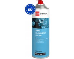 Siliconenspray 500ml - Veelzijdige Smeermiddel voor Huis Tuin Auto Motor Fiets Onderhoud - Slotspray - MADE in EU