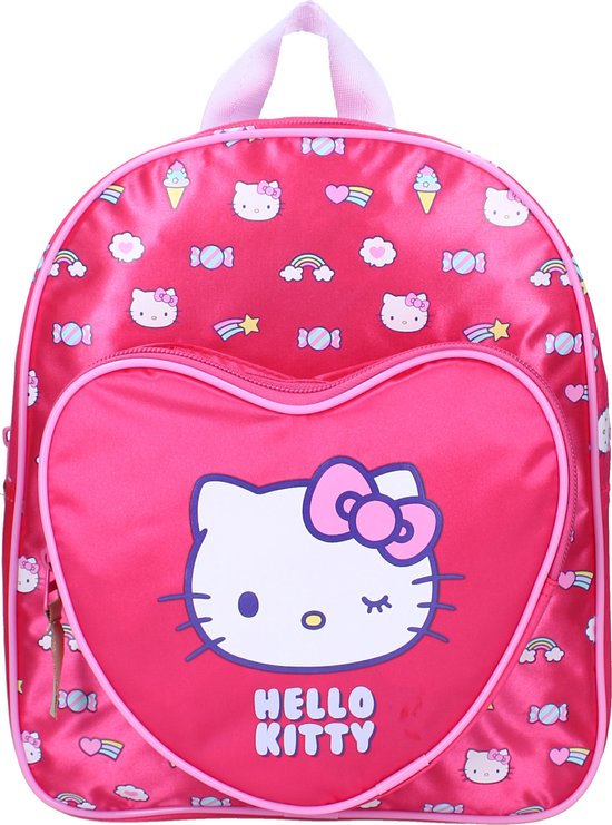 Foto: Hello kitty follow the rainbow rugzak roze