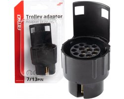 Aanhanger Adapter 7-polig naar 13-polig – Stekkerverloop voor Trailer, Caravan en Aanhangwagen