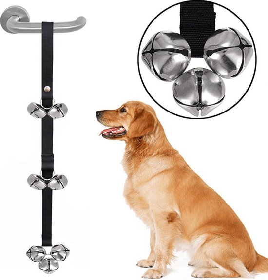 DONGKER Hond deurbel,Wandmontage messing hond training bel voor deur zindelijkheidstraining