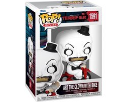 Pop Movies: Terrifier - Art the Clown with Bike Funko Pop #1591