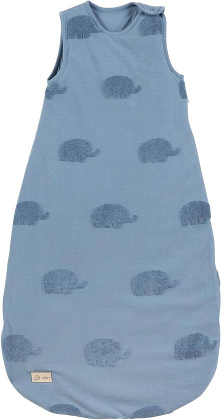 Coprimaterassino Fasciatoio Roba Lil Elephant 75x85cm - Cotone GOTS, Morbido E Lavabile, Blu Chiaro - Foto 8