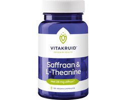 Vitakruid - Saffraan & L-Theanine - 30 vegicaps -Aminozuur