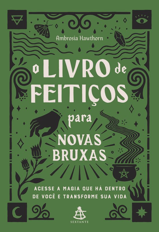 O livro de feitiços para novas bruxas - cover