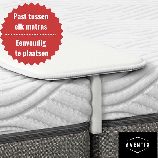 Foto: Aventix matraswig de luxe tussenstuk voor matrassen 195 x 20 cm met extra lang t stuk 10 cm