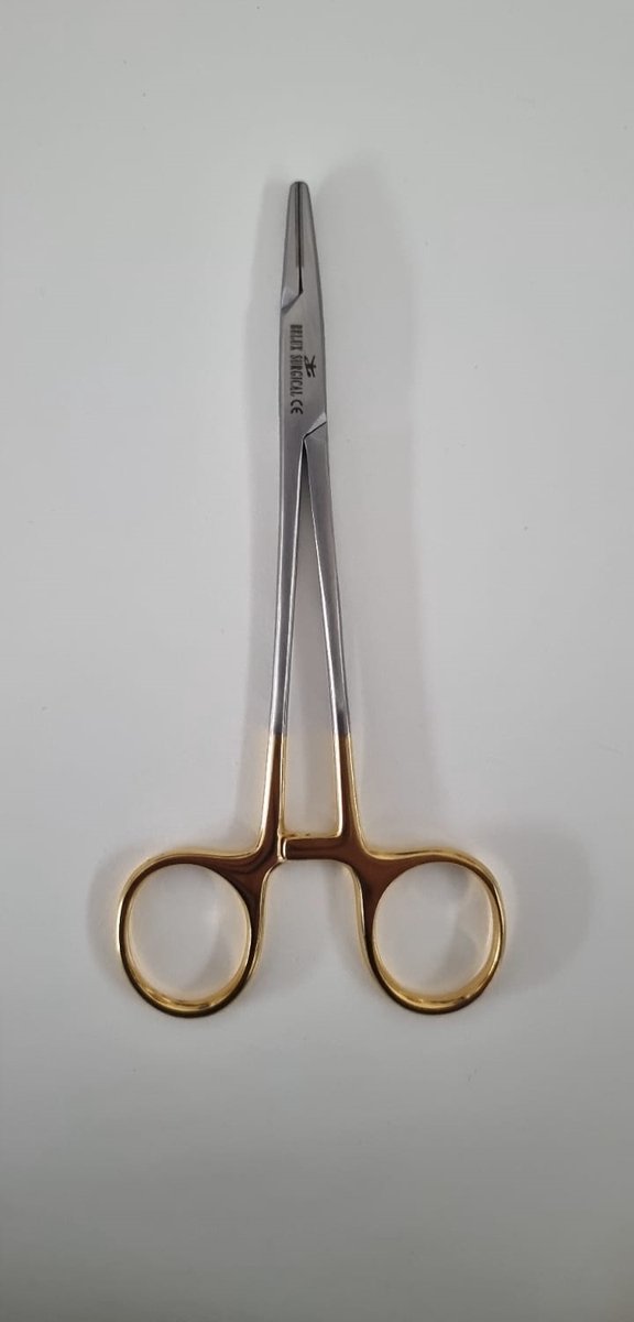 Goedkoopste Belux Surgical Instruments/ Tandartstang Mayo Hegar naaldvoerder 14 cm TC RVS