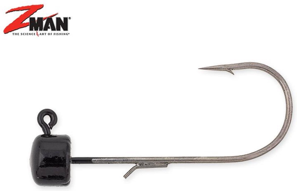 Z-man Zman Mag Shroomz Jig Worm Jigheads Zwart 5.3gr
