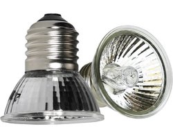 UniEgg® UVB Reptielenlamp 25 watt - terrarium verlichting - warmtelamp - halogeenlamp - UVA + UVB - schildpadden - hagedissen - slangen - vogelspinnen