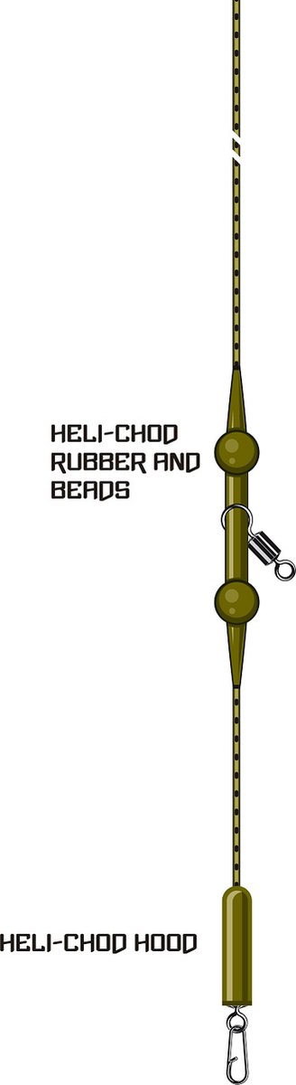 PB Products - Heli-Chod Hoods 10 mm - 5 stuks van PB Products — afbeelding 2