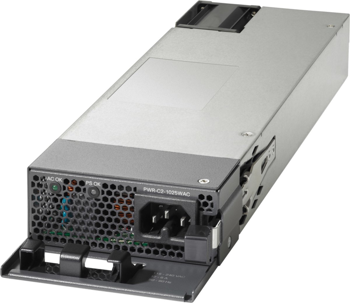 Cisco PWR-C2-1025WAC= switchcomponent Voeding