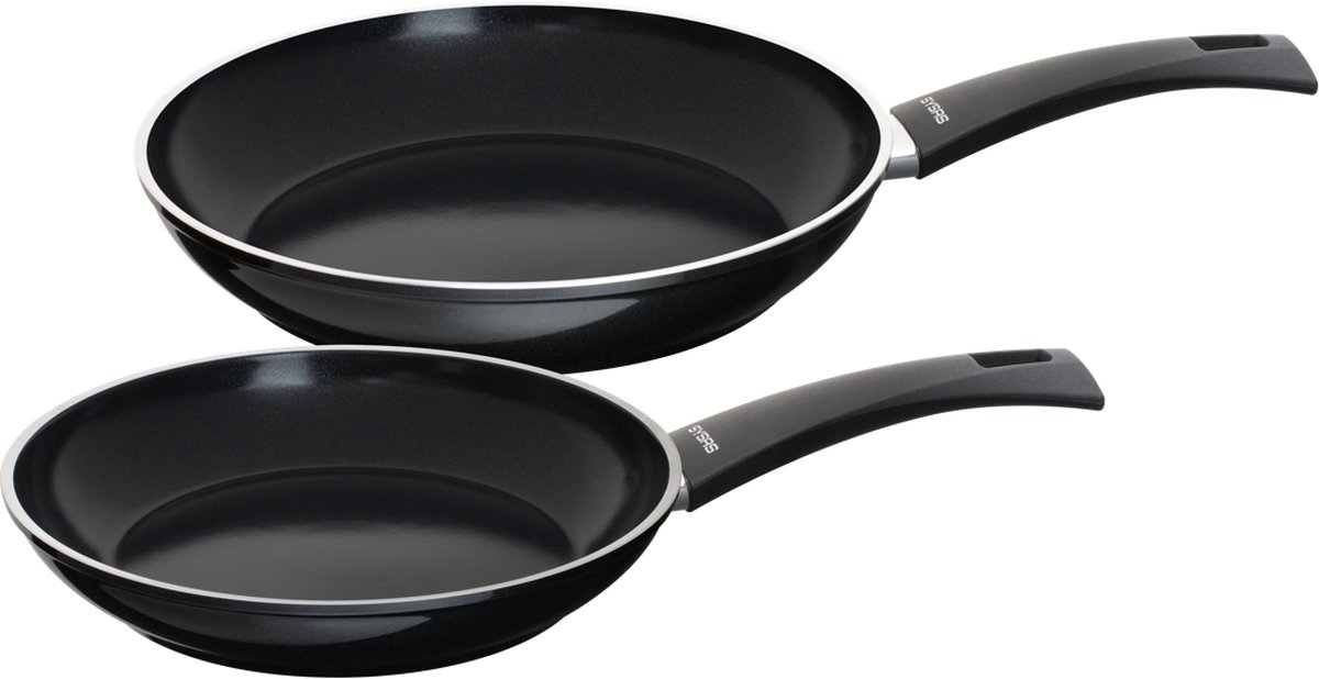 Sysas - Due Padelle - Koekenpannen set - Ø 24 & 28 cm