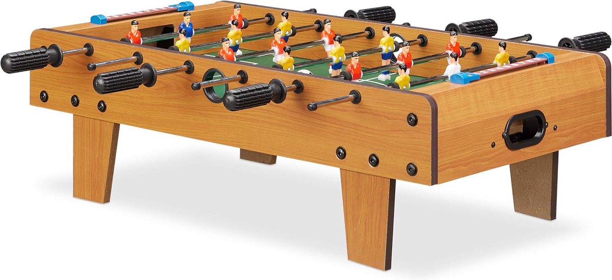 IBBO Shop - Voetbaltafel - Mini Tafelvoetbal - speeltafel kind - Voetbal tafelspel - kickertafel - tafelvoetbal - 69x37x24 Cm