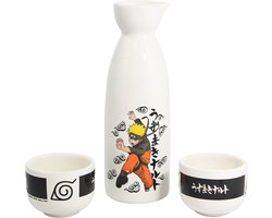 Just Funky Naruto Shippuden Ceramic Sake Set Naruto Kitchen- and Tableware