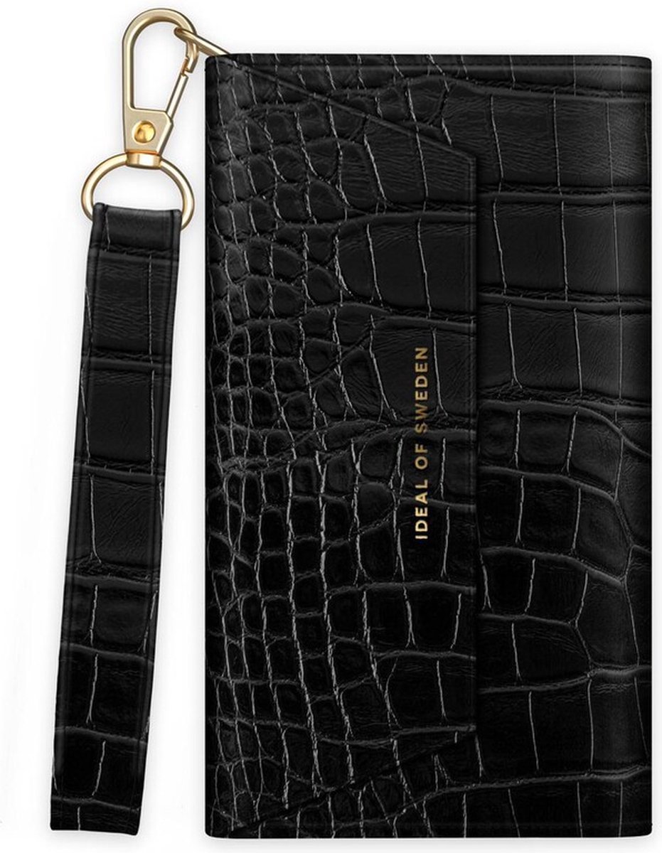Cassette Clutch iPhone 11/XR Black Croco