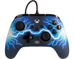 PowerA Geavanceerde Bedrade Controller - Xbox Series X + S & Xbox One - Arc Lightning