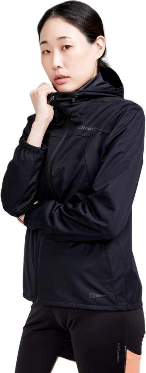CRAFT ADV ESSENCE HYDRO JACKET W Dames Sportvest Zwart