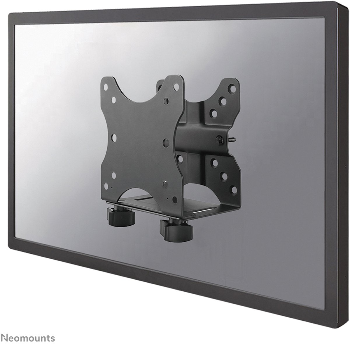 Newstar NM-TC100BLACK NeoMounts Thin Client Desktop Holder [1x 5kg, 50x50mm, 100x100mm, Black]