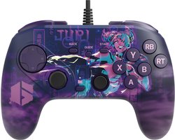 HORI - PC Fighting Commander OCTA voor Windows 10/11 - Street Fighter 6 Juri Edition - Officieel gelicentieerd door Capcom