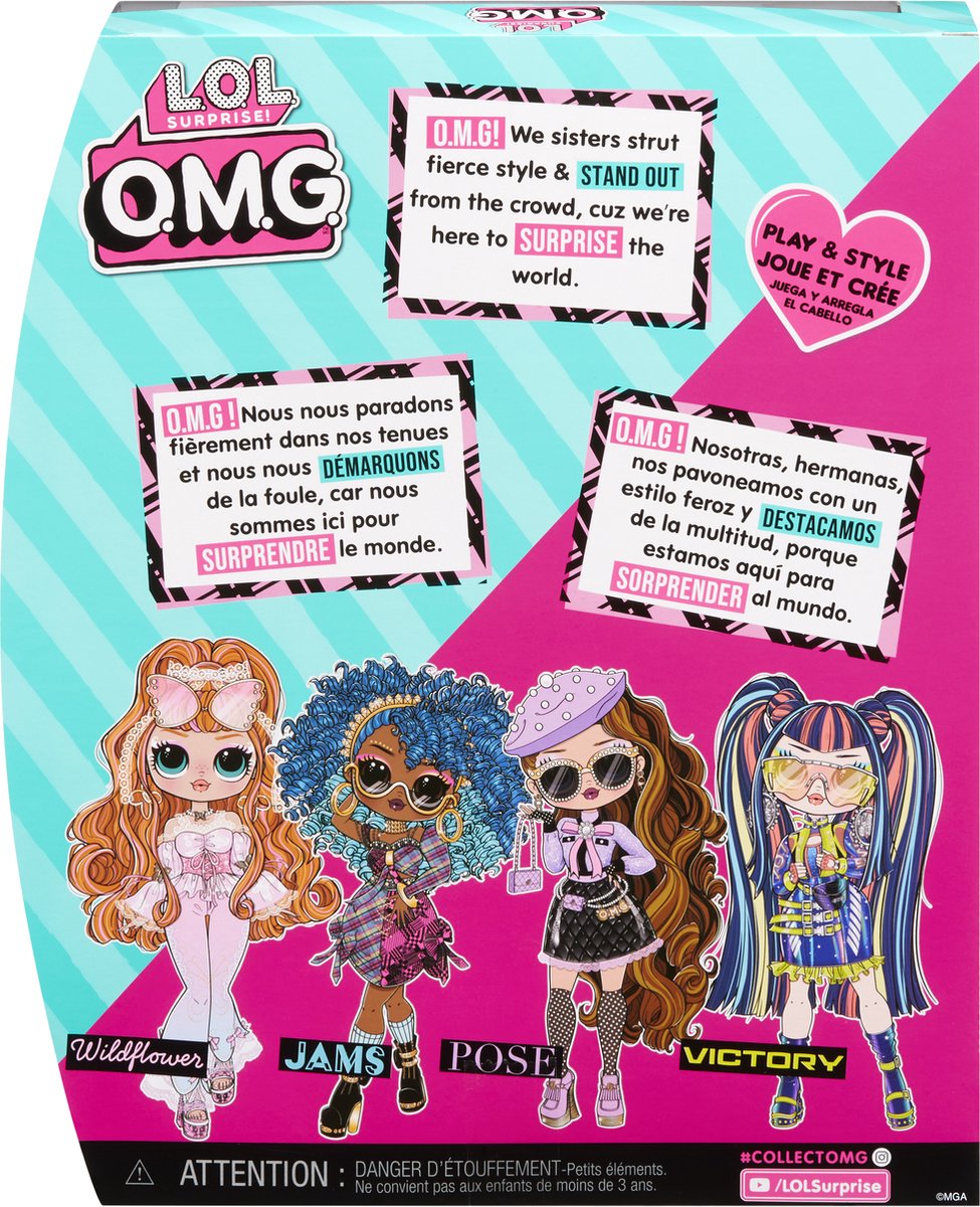 L.O.L. Surprise! OMG Core - 25 cm - Jams - Met accessories - Modepop — afbeelding 2