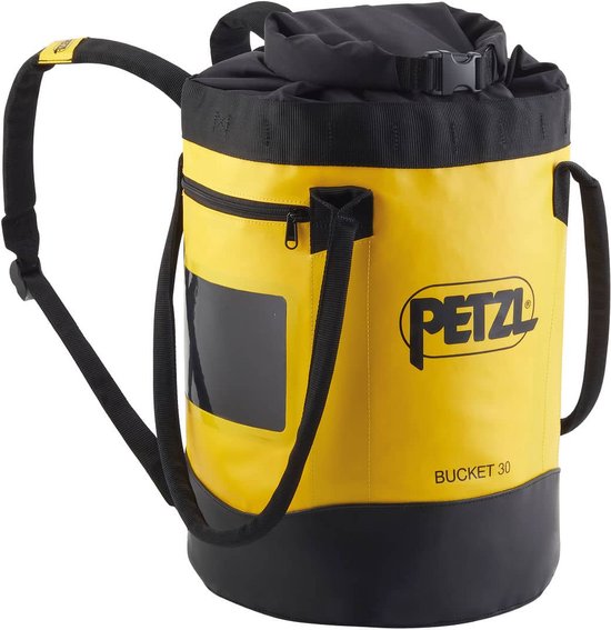Bucket 30ltr Petzl Bucket 30Ltr. - S00130 - Maat: 15 L30 L45 - Zwart/Zwart | bol