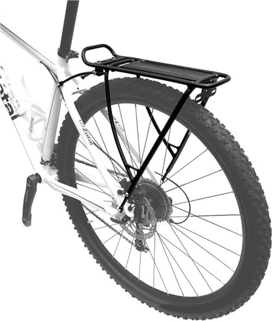 Equivera Porte-bagages pour vélo - Porte-bagages pour tracteur à vélo - Porte-vélos - Porte-bagages