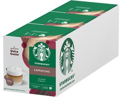 Starbucks by Dolce Gusto capsules Cappuccino - 36 koffiecups voor 18 koppen koffie