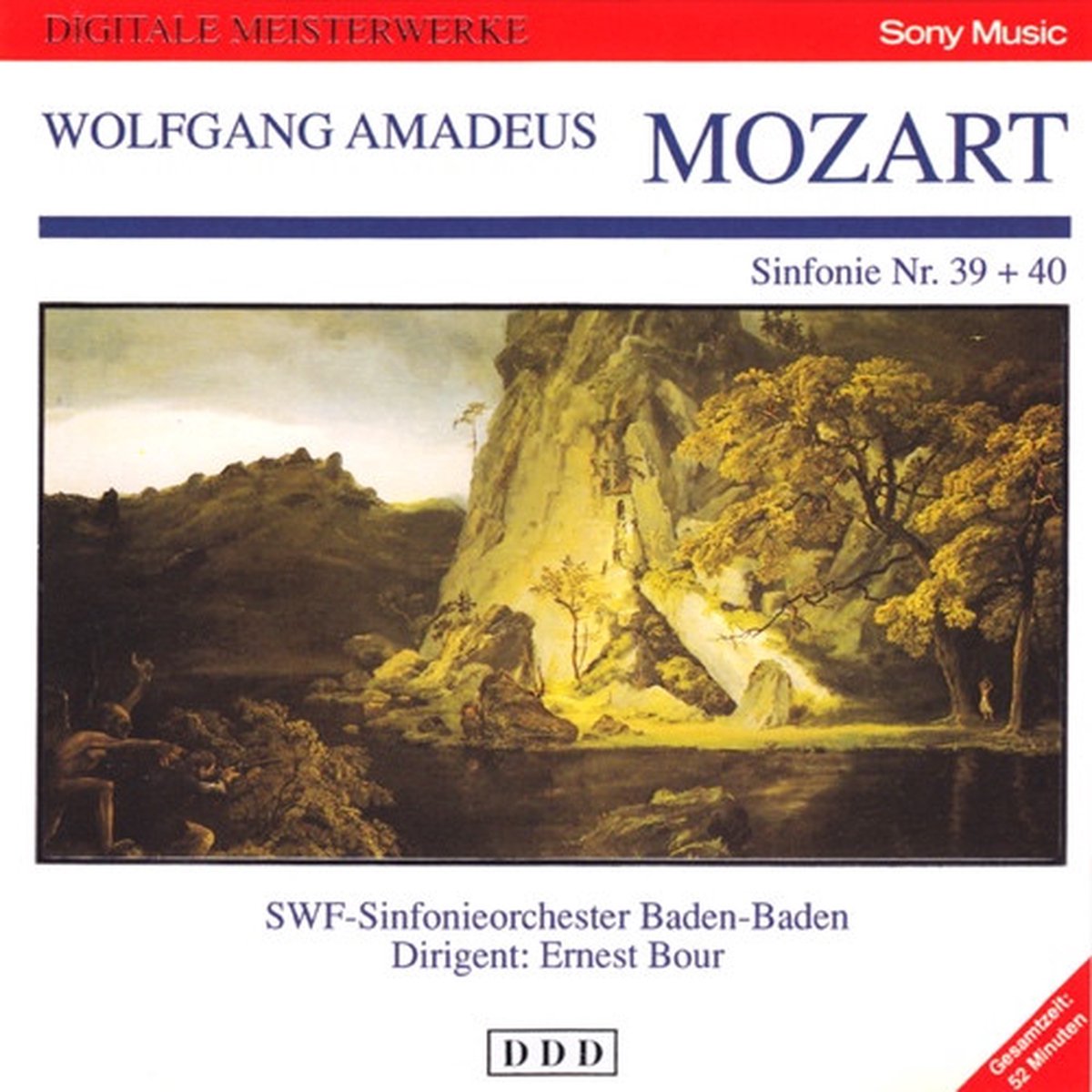 Wolfgang Amadeus Mozart, SWF-Sinfonieorchester Baden-Baden*, Ernest Bour – Sinfonie Nr. 39 + 40
