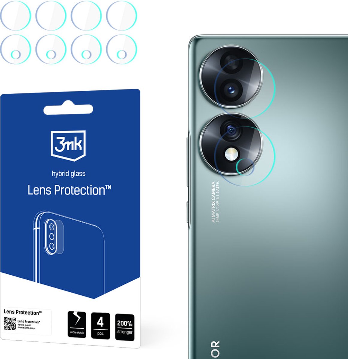 Honor 70 - 3mk Lens Protection