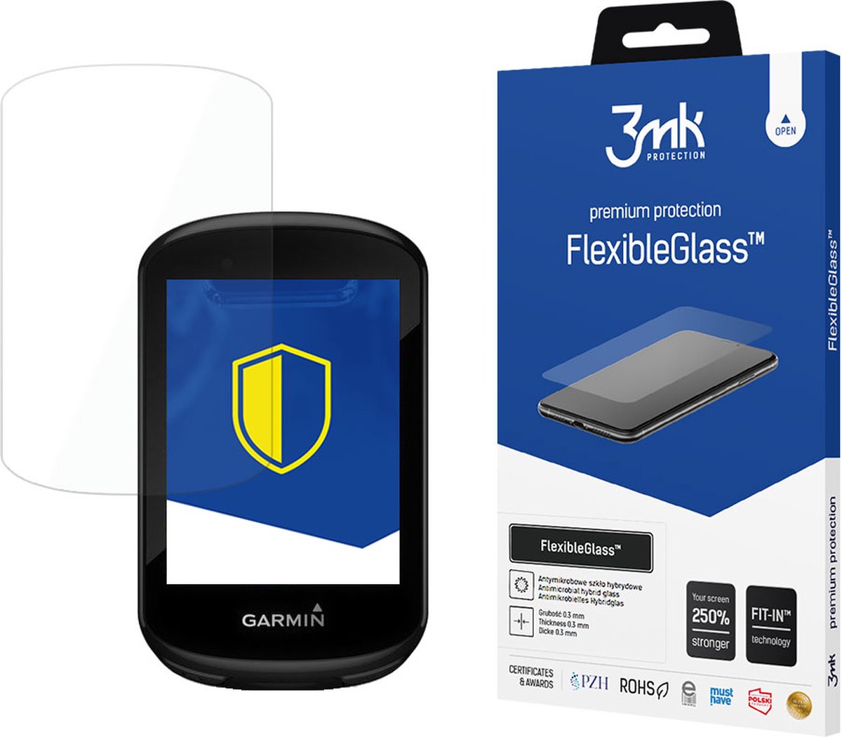 Garmin Edge 830 - 3mk FlexibleGlass