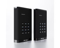 iStorage diskAshur3 SSD – externe Solid State Drive – 16TB – USB – 256-bit – Zwart