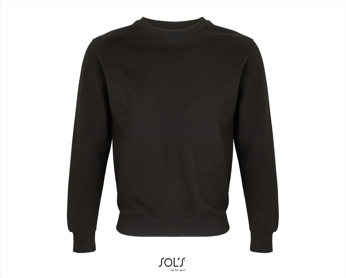 SOL'S Unisex Columbia Crew Neck Sweatshirt L03814 - Black - S