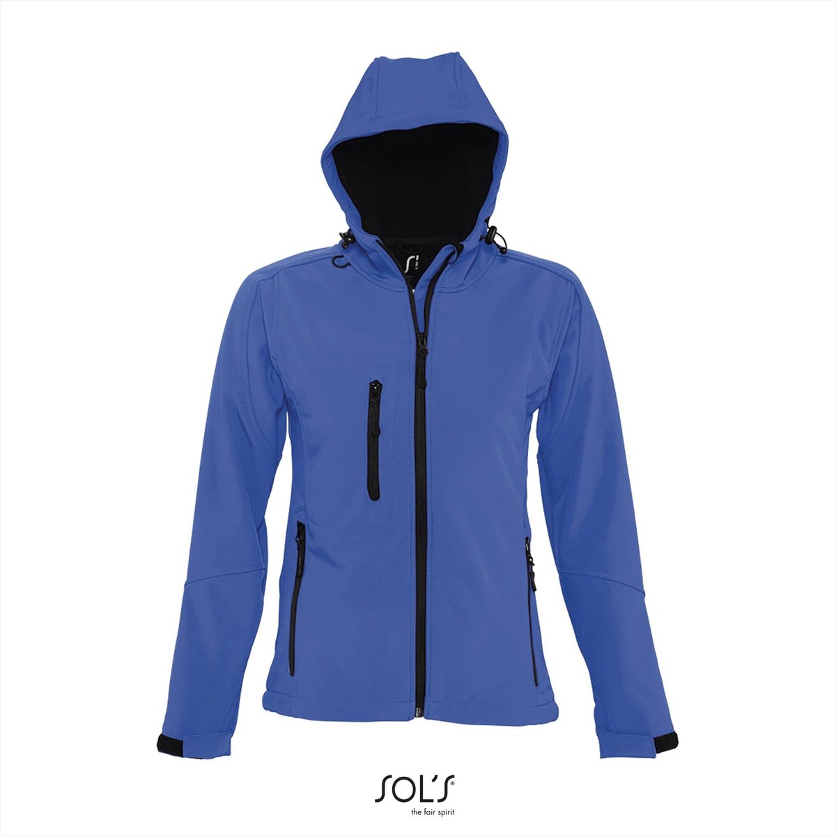 SOL'S Women´s Hooded Softshell Jacket Replay L849 - Royal Blue 241 - XL
